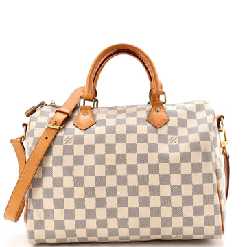 Louis Vuitton Speedy Bandouliere Bag Damier 30