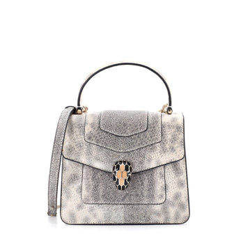 Bvlgari Serpenti Forever Top Handle Bag Karung Small
