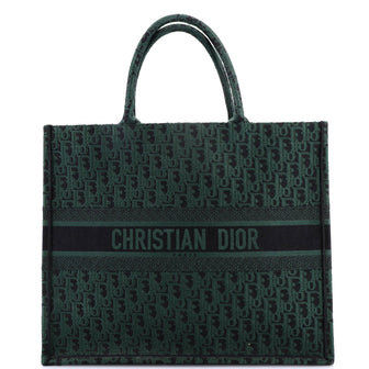 Christian Dior Book Tote Oblique Canvas Large