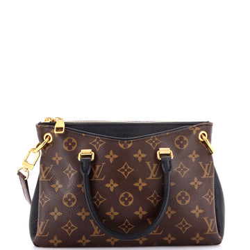 Louis Vuitton Pallas Tote Monogram Canvas with Leather BB