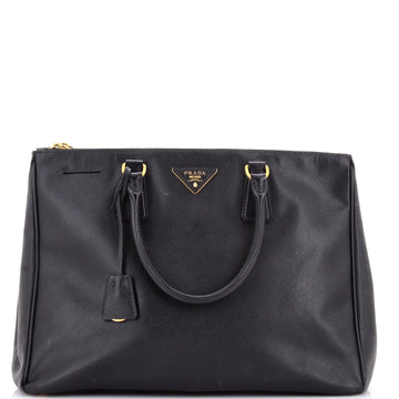 Prada Double Zip Lux Tote Saffiano Leather Large