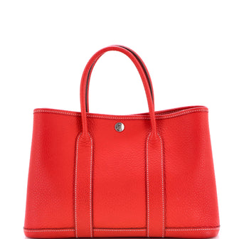 Hermes Garden Party Tote Leather 30