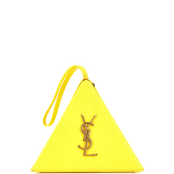 Saint Laurent Pyramid Box Bag Leather Small