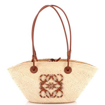 Loewe Anagram Basket Tote Raffia Small