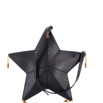 Saint Laurent Astro Tassel Shoulder Bag Leather