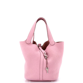 Hermes Picotin Lock Bag Clemence MM