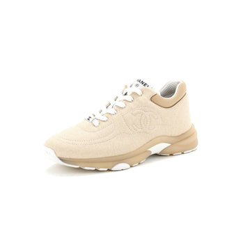 Chanel Women's CC Low-Top Sneakers Fabric