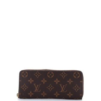 Louis Vuitton Clemence Wallet Monogram Canvas