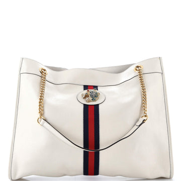 Gucci Rajah Chain Tote Leather Large