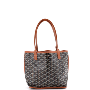 Goyard Anjou Reversible Tote Coated Canvas Mini