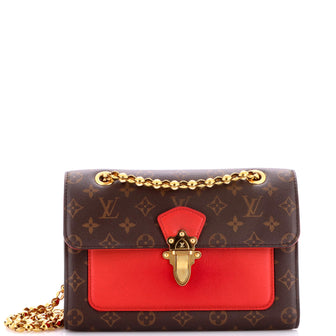 Louis Vuitton Victoire Handbag Monogram Canvas and Leather