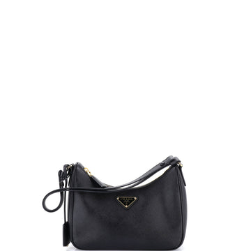 Prada Re-Edition Hobo Saffiano Leather Mini