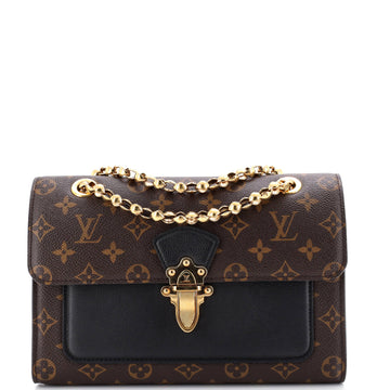 Louis Vuitton Victoire Handbag Monogram Canvas and Leather