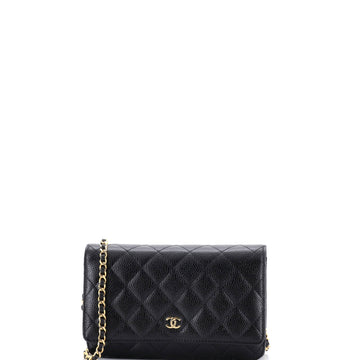Chanel Wallet on Chain Quilted Caviar