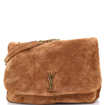 Saint Laurent Jamie 4.3 Shoulder Bag Quilted Suede Large