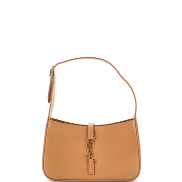 Saint Laurent Le 5 a 7 Hobo Leather Small