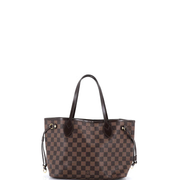 Louis Vuitton Neverfull NM Tote Damier PM