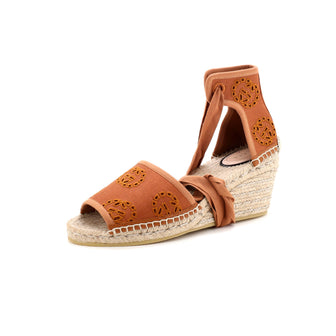 Gucci Women's Damita Espadrilles Interlocking G Embroidered Canvas