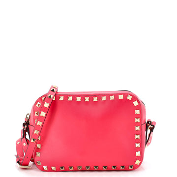 Valentino Garavani Rockstud Camera Crossbody Bag Leather