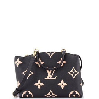 Louis Vuitton Petit Palais Handbag Bicolor Monogram Empreinte Giant