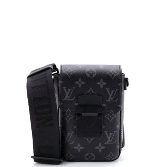Louis Vuitton S Lock Vertical Wearable Wallet Monogram Eclipse Canvas