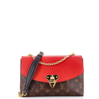 Louis Vuitton Saint Placide Handbag Monogram Canvas and Leather