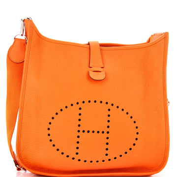 Hermes Evelyne Bag Gen III Clemence GM