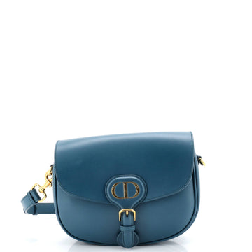 Christian Dior Bobby Flap Bag Leather Medium