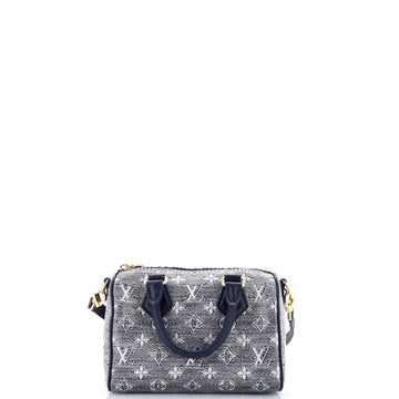 Louis Vuitton Speedy Bandouliere Bag Monoglam Jacquard Canvas 20