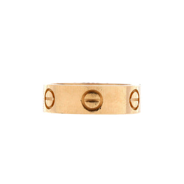 Cartier Love Band Ring 18K Yellow Gold