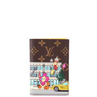 Louis Vuitton Passport Cover Limited Edition Vivienne Xmas Monogram Canvas