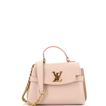 Louis Vuitton Lockme Ever Handbag Leather Mini