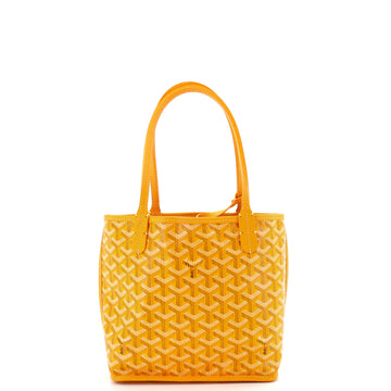 Goyard Anjou Reversible Tote Coated Canvas Mini