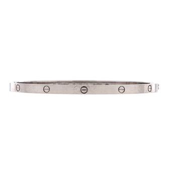 Cartier Love Bracelet 18K White Gold Small