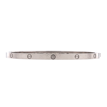 Cartier Love Bracelet 18K White Gold Small