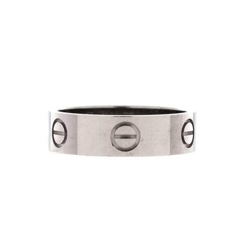 Cartier Love Band Ring 18K White Gold