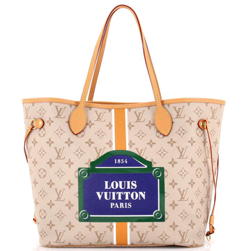 Louis Vuitton Neverfull NM Tote Monopaname Canvas MM