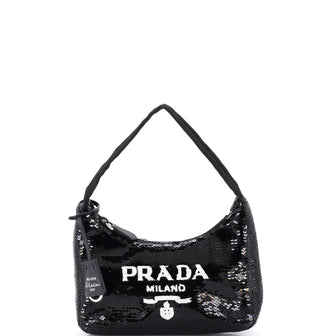 Prada Re-Edition 2000 Hobo Sequins Mini