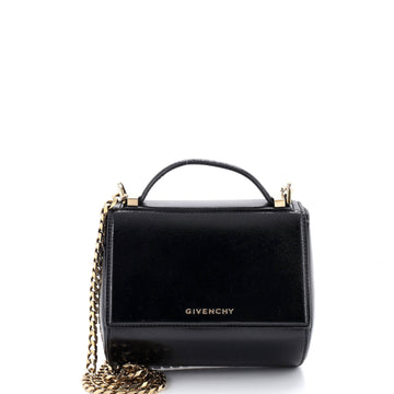 Givenchy Chain Pandora Box Bag Patent Mini