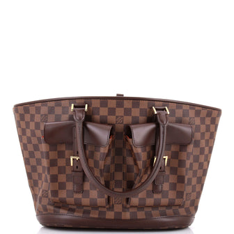 Louis Vuitton Manosque Handbag Damier GM
