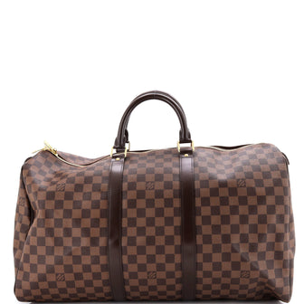 Louis Vuitton Keepall Bag Damier 50