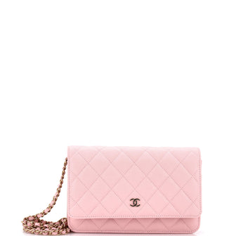 Chanel Wallet on Chain Quilted Caviar