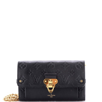 Louis Vuitton Vavin Chain Wallet Monogram Empreinte Leather