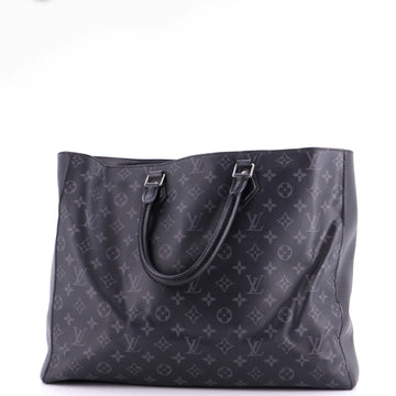 Louis Vuitton Grand Sac Bag Monogram Eclipse Canvas