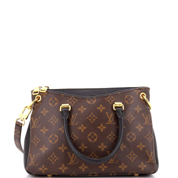 Louis Vuitton Pallas Tote Monogram Canvas with Leather BB