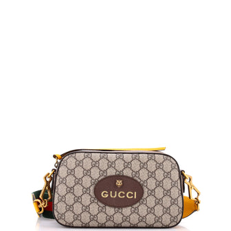 Gucci Neo Vintage Camera Messenger Bag GG Coated Canvas