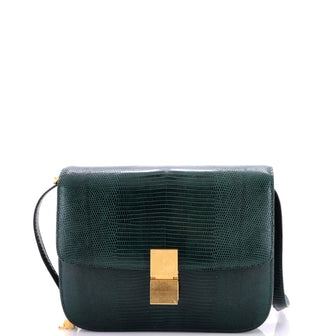 Celine Classic Box Bag Lizard Medium