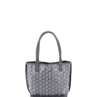 Goyard Anjou Reversible Tote Coated Canvas Mini