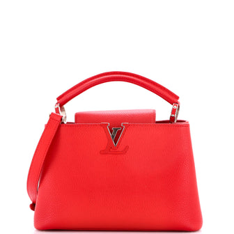Louis Vuitton Capucines Bag Leather BB