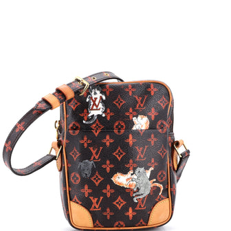 Louis Vuitton Paname Bag Limited Edition Grace Coddington Catogram Canvas MM